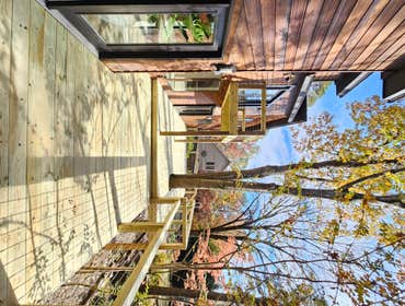 McCray Project Yellawood Deck 10ft x 19ft / 18ft x 34ft / 6ft x 10ft
Custom Treated Yellawood Deck
Full Stainless Steel Cable Railing
Large Custom Grow