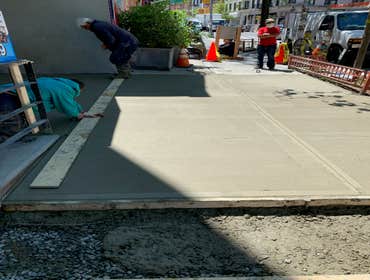 Photos by New Mh Contracting Inc #1 Sidewalk PSI4000 concrete
