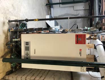 Photos by Stellitano Heating and Air Conditioning, Inc #12 Replacement of a Natural Gas Boiler with a Triangle Tube system & Boiler mate