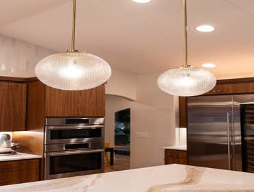 Photos by Dedicated Electrical Srvc Llc #1 Kitchen and Primary bath remodel. DES was subcontracted to perform all electrical and capture final images o
