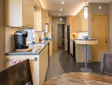 "The Curve" Midcentury Kitchen Remodel