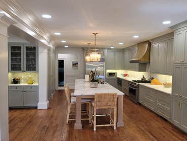 High-end Kitchen Remodel with Custom Cabinets