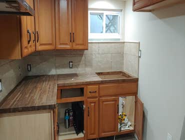 Photos by Genes handyman maintenance llc #1 Basement kirchen