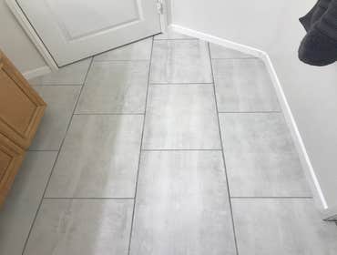 Floor replacement @2018 Plumber asked to replace the floor before they replace the leaking toilet.