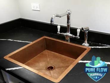 Sink installation in Clover, SC
