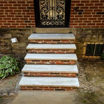 Steps We have extensive experience in building concrete, bricks or pavers steps in any size or shape you like.
We recognized that the steps to your ho