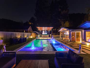 Lafayette project by Vigorous Landscaping Full outdoor living entertainment