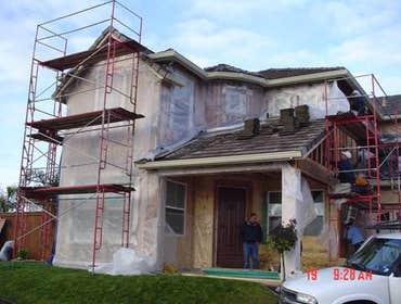 Photo(s) from Performance Restoration Inc Exterior stucco repair ( water Intrusion)
