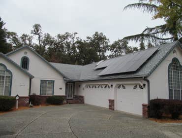 Roof mount array examples