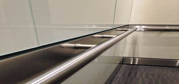 Glass and fabric panels