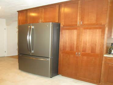 Custom cabinets and countertop