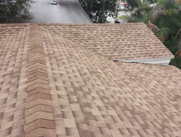 GAF system shingle roof in Coral Gables/Coconut Grove This was a shingle and flat roof completed by our company. Owner chose to go with the GAF System