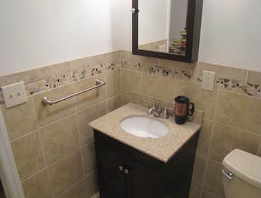 John Williams Woodworking Project Assorted projects -
Bathroom remodel, custom closets, tile and hardwood flooring, kitchen, bathroom, front porch, han