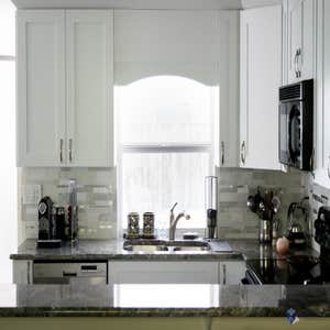 Sink cabinet, new windows