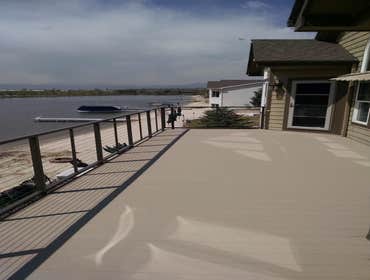 aluminum deck