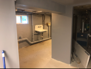 Basement Remodel- Before