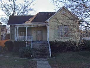 Pre-renovation condition of the historic home prior to CJMC Build restoration and addition in 12 South, Nashville.