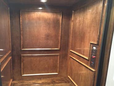 Finished elevators
