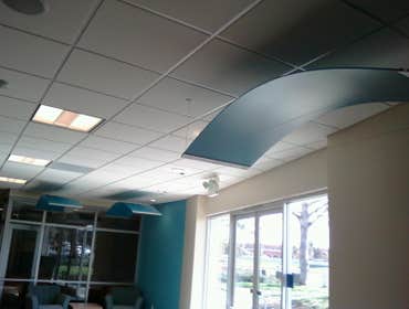 Recent commercial ceiling projects