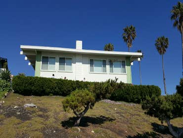 RPV Exterior repainted exterior of a beautiful home in Rancho Palos Verde