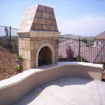 Outdoor Fireplace