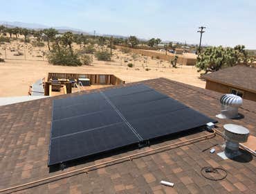 Solar Panel Installation - Yucca Valley