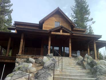 Photo(s) from Bones Painting Inc We striped old stain and applied new stain in Squaw Valley.The deck was old and worn down in Tahoe Donner. We sanded d