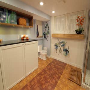 Basement Laundry & Bath