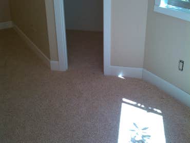 Carpet and Marmolium Very large home in the south hills, heavy carpet, but another job well done.