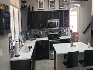 Kitchen remodel after photo