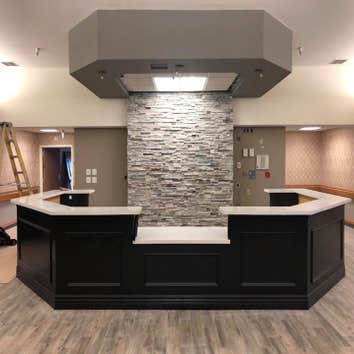 Life Care Center of Scottsdale Nurse station complete remodel