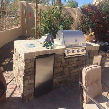 Backyard renovations