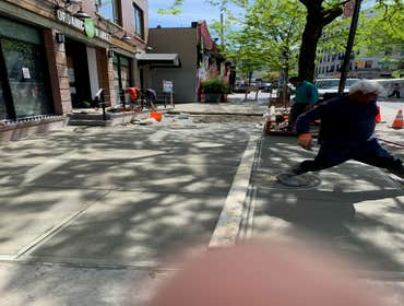 Photos by New Mh Contracting Inc #1 Sidewalk PSI4000 concrete