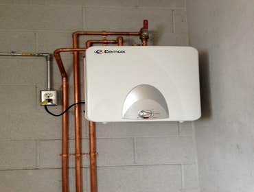 Project photos from Toce Plumbing Light commercial work done in Oakland, CA (40th Street).