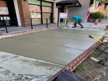 Photos by New Mh Contracting Inc #1 Sidewalk PSI4000 concrete