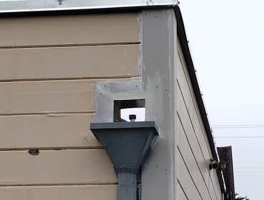 Photos by Kts Construction #1 New roof box gutter fixed rotted siding new trim and dug dirt away from building