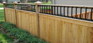 Wood Fence - North Shore Suburbs & Chicago