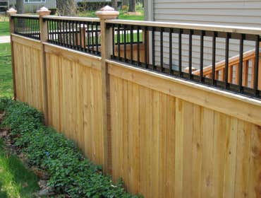 Wood Fence - North Shore Suburbs & Chicago