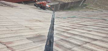 Tile valley repair ( open valley)