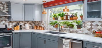 Charming Garden Window Kitchen Remodel | Rossmoor