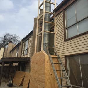 Fireplace rebuild