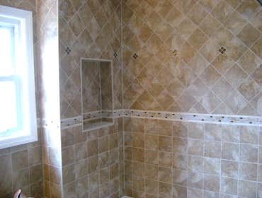 Bathroom remodel Lynbrook Gutter entire bathroom , we did it in 5 days