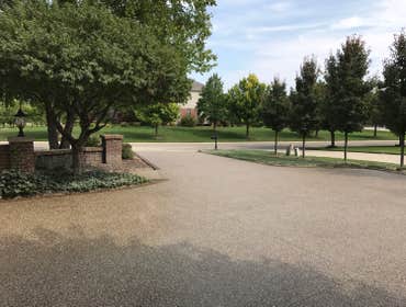 exposed aggregate Driveway Photo by Potoroka Concrete Macomb MI