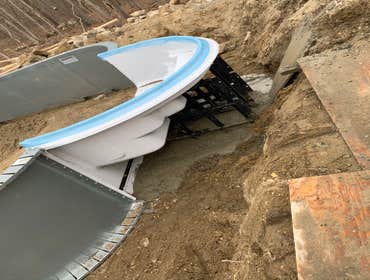Photos by Fida's Bros Home Contracting T/a Zulfi Fida #1 150,000 ft.² warehouse excavation footings Rebar’s storm drains concrete slab 9 months project