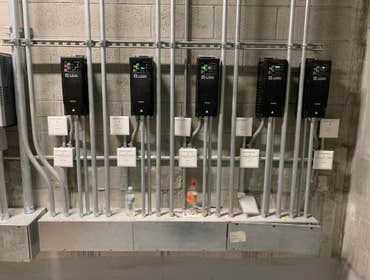 VFD Fan Motor connections