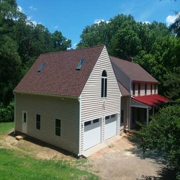 Four Car Garage & Bonus Room Addition
