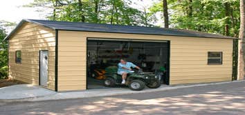 Residential Steel Garages