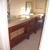 Flagstone Bath Floor