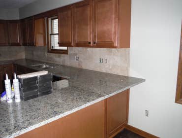 Oliver Remodel Kitchen Remodel with additional remodeling to the house