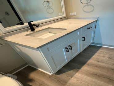 Bathroom vanity replacement - Mr. Arias